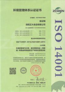 環境管理(lǐ)體(tǐ)系認證